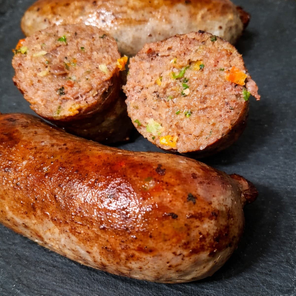 Des saucisses faites maison