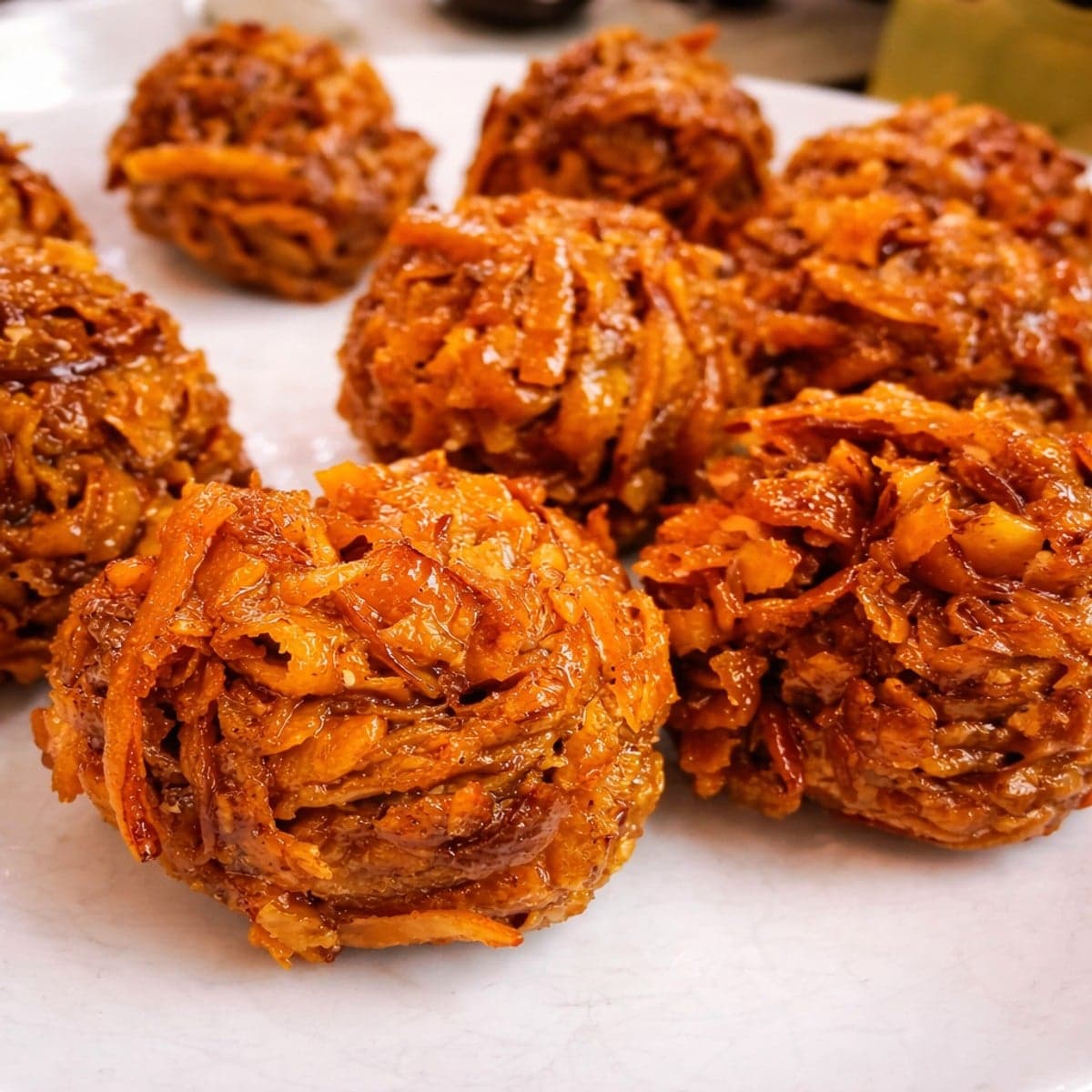 Du coco rapé ou coco au caramel
