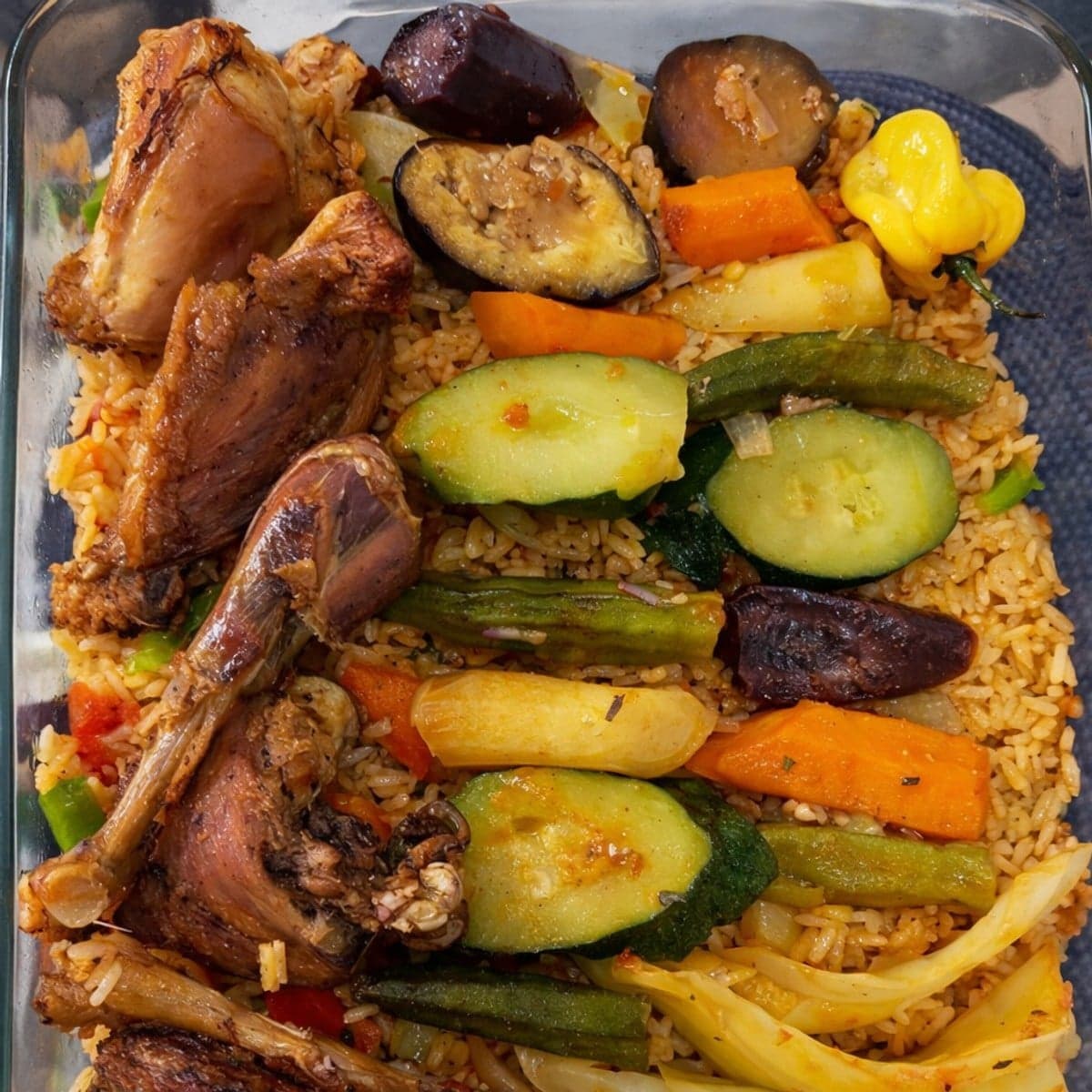 Riz gras aux légumes