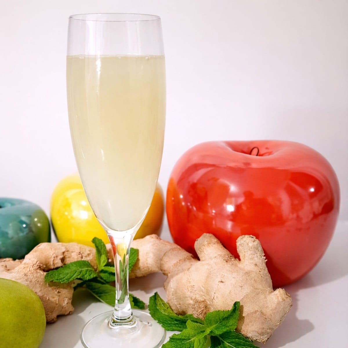 Jus de gingembre et citron vert