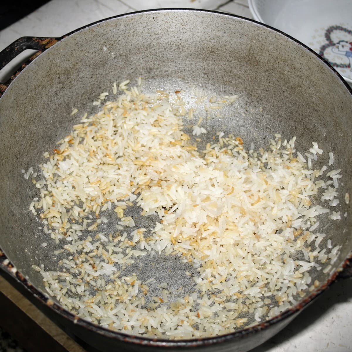 Mon riz a brûlé. Que faire?