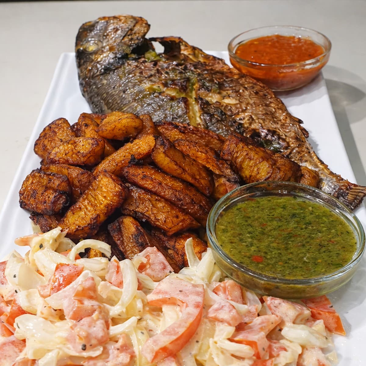 Poisson braisé