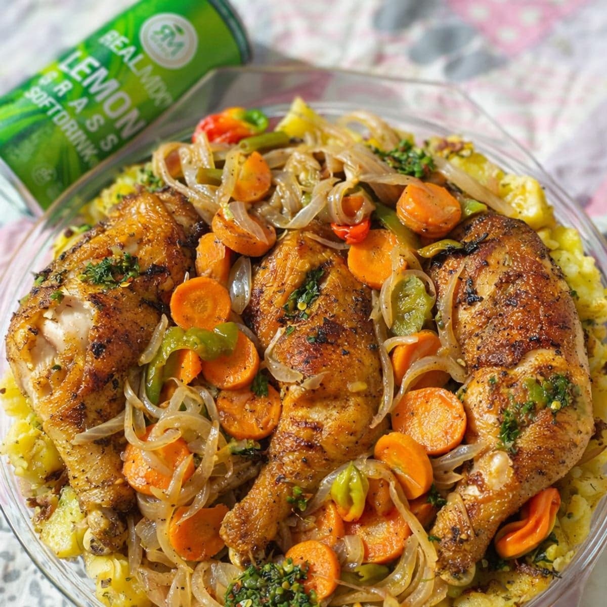 Pommes de terre à la poêle au poulet