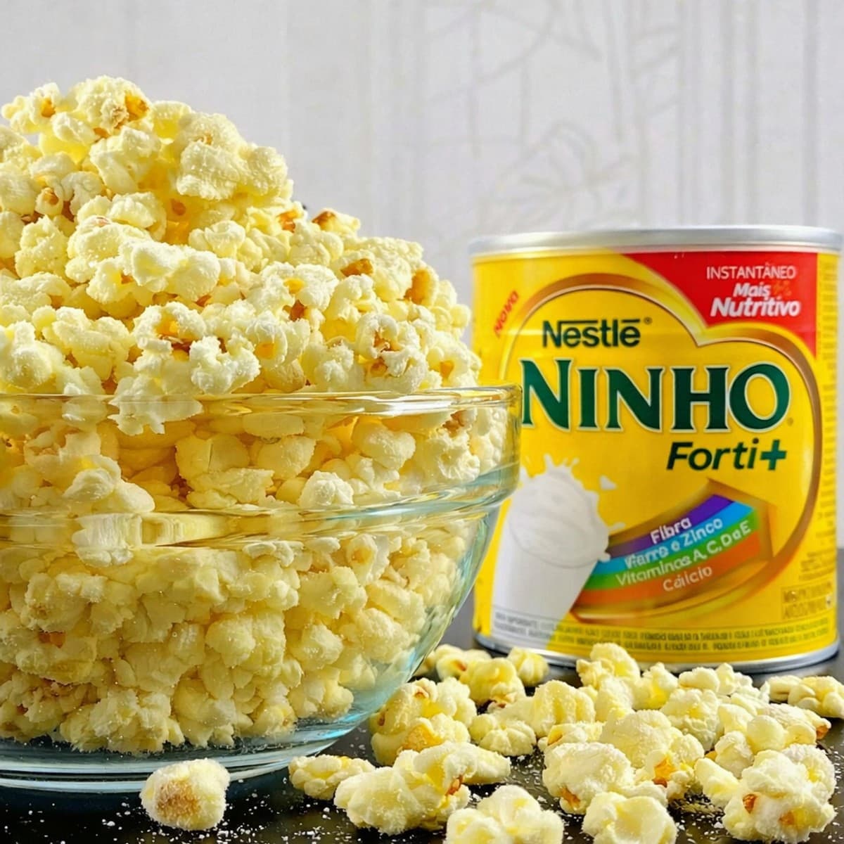 Pop corn au lait nido