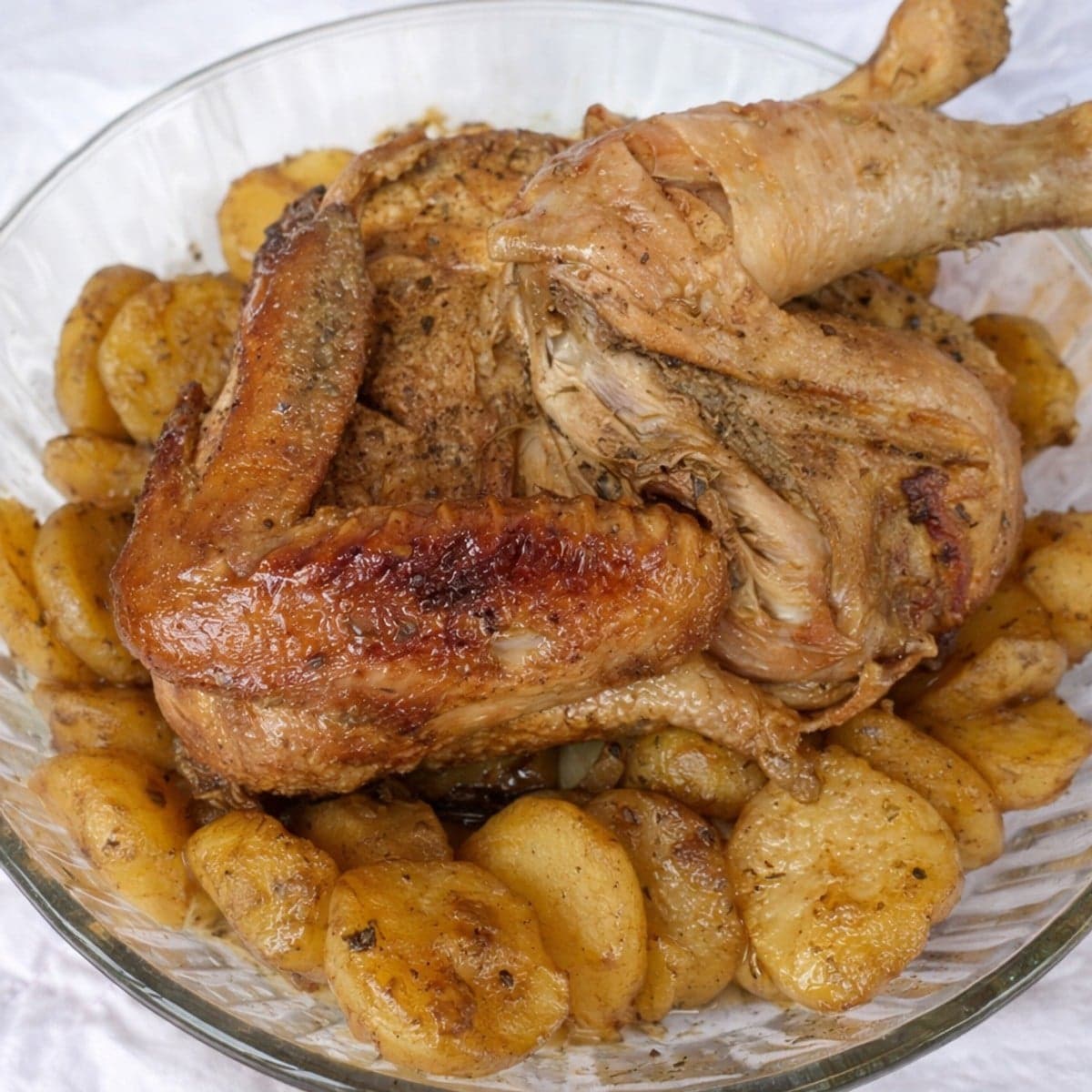 Poulet rôti africain.