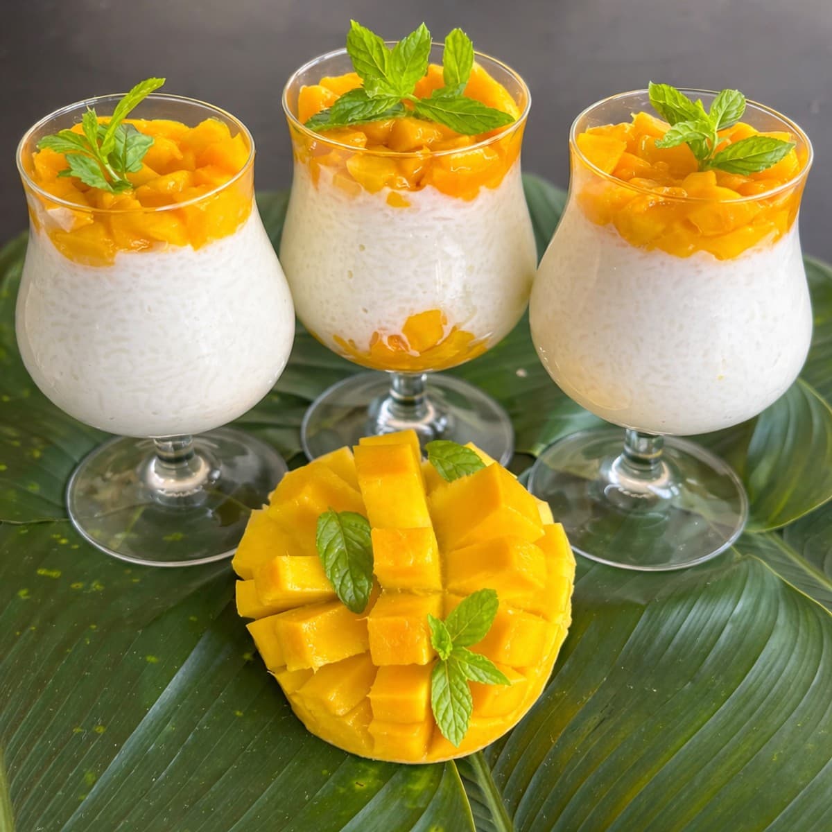 Riz au lait à la mangue : recette dessert