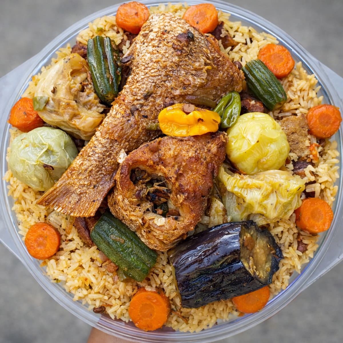 Riz soumara aux legumes poissonViandes