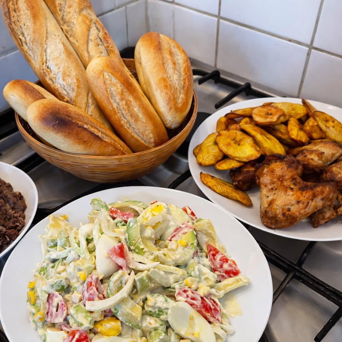 Salade d’avocats et compléments