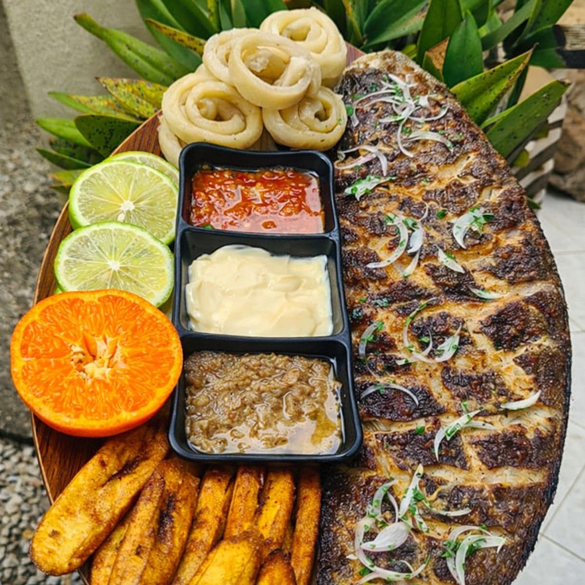 Sole braisé et ses invités