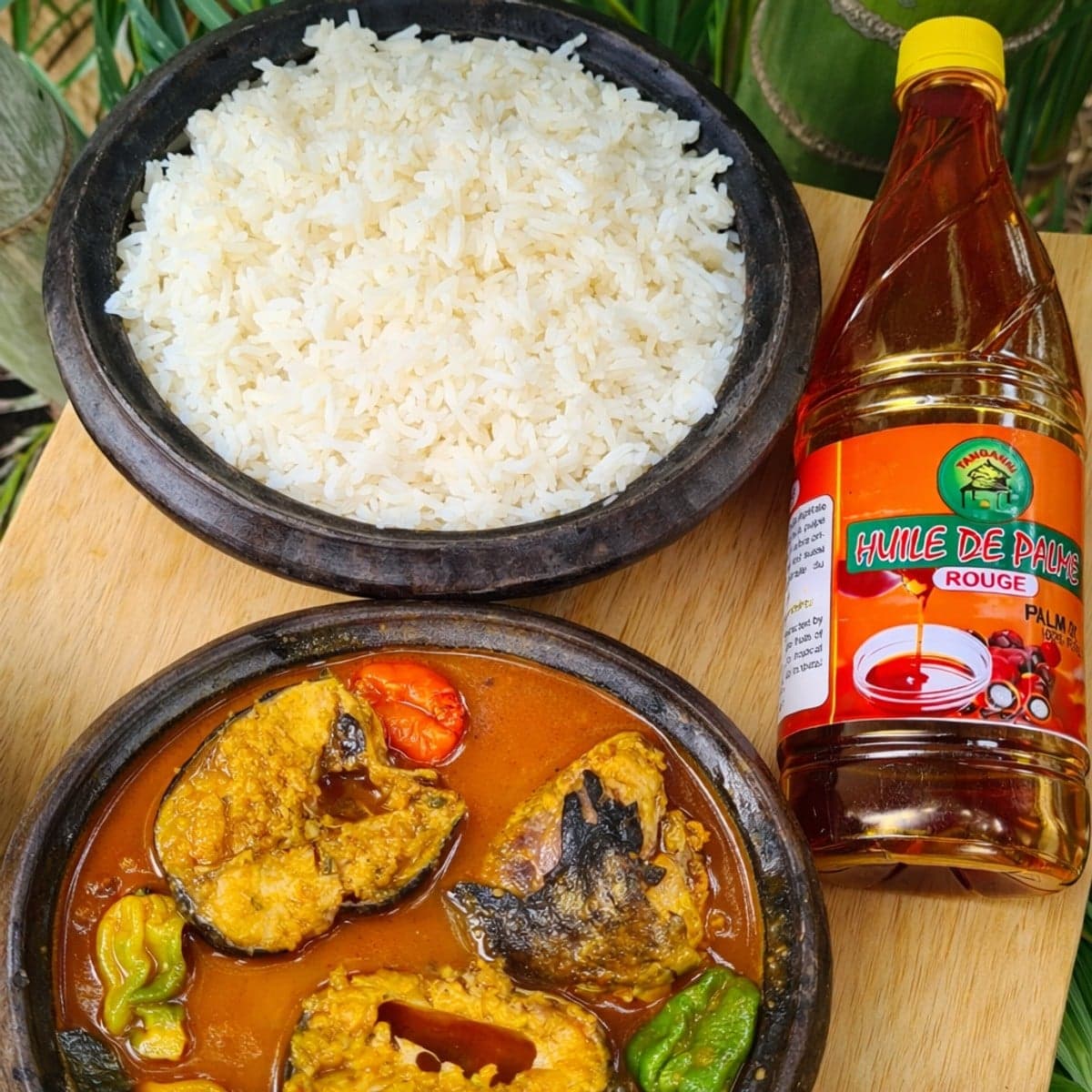 Soupe de mâchoiron à l’huile de palme