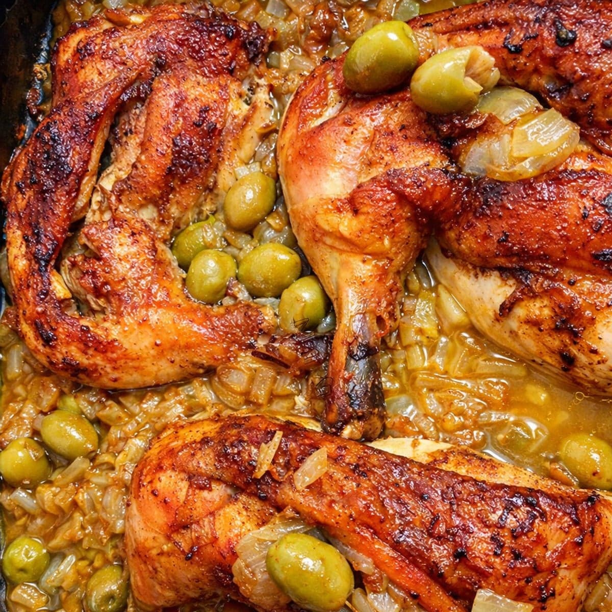 Yassa poulet au four