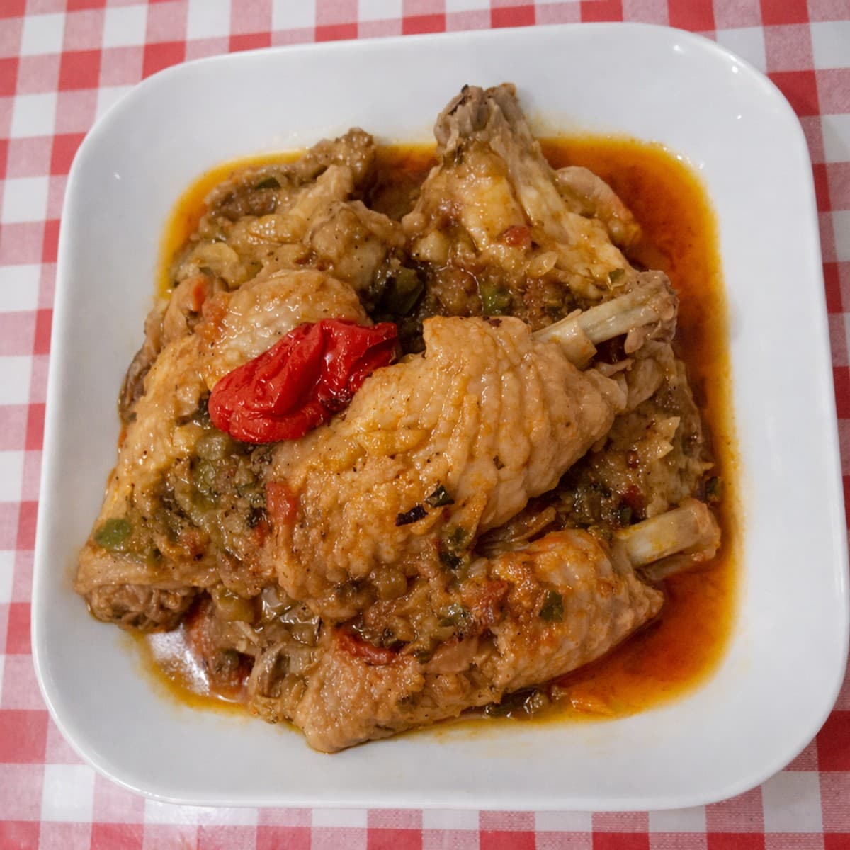 Ailes de dinde sautées