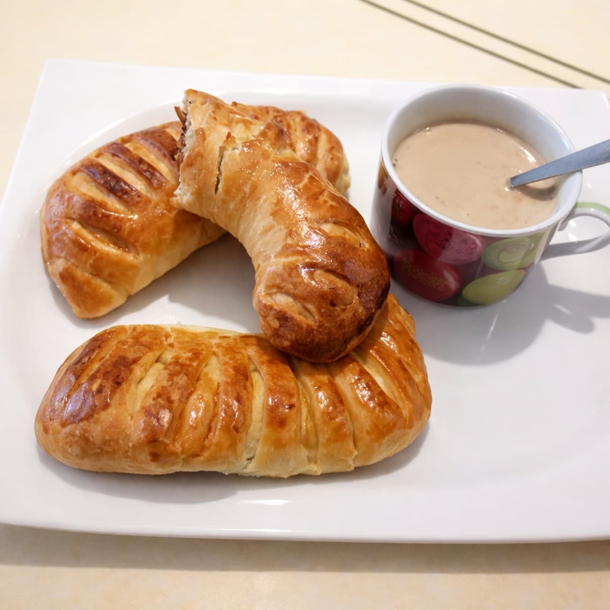 Brioche à frange au chocolat