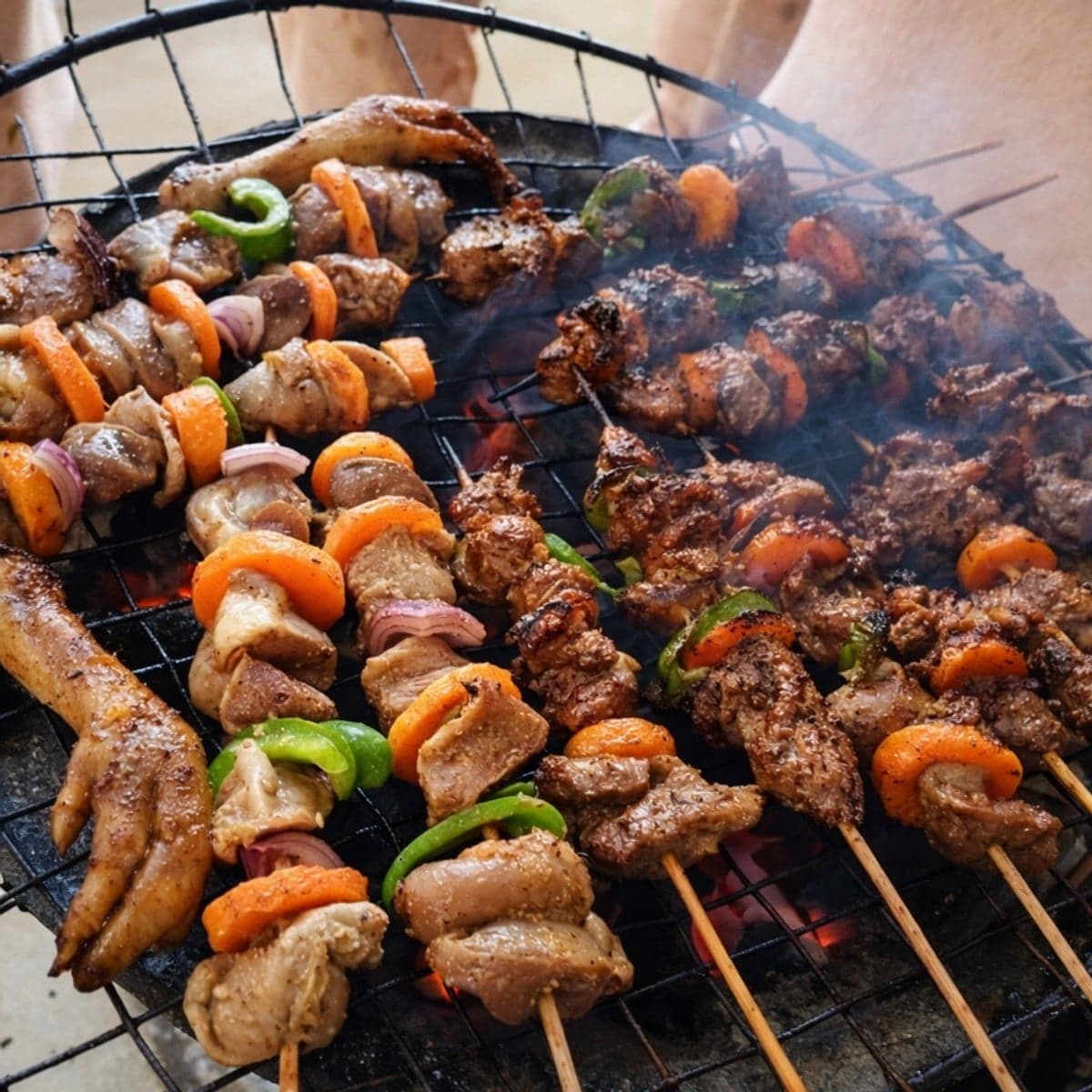 Brochettes de gésiers