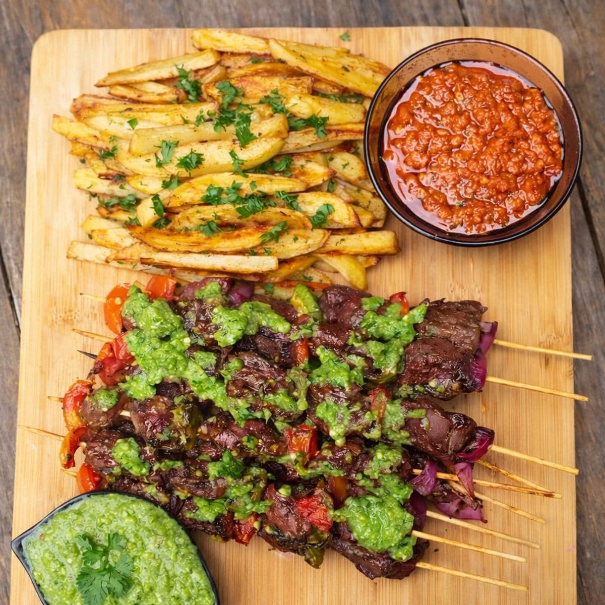 Brochettes de foie