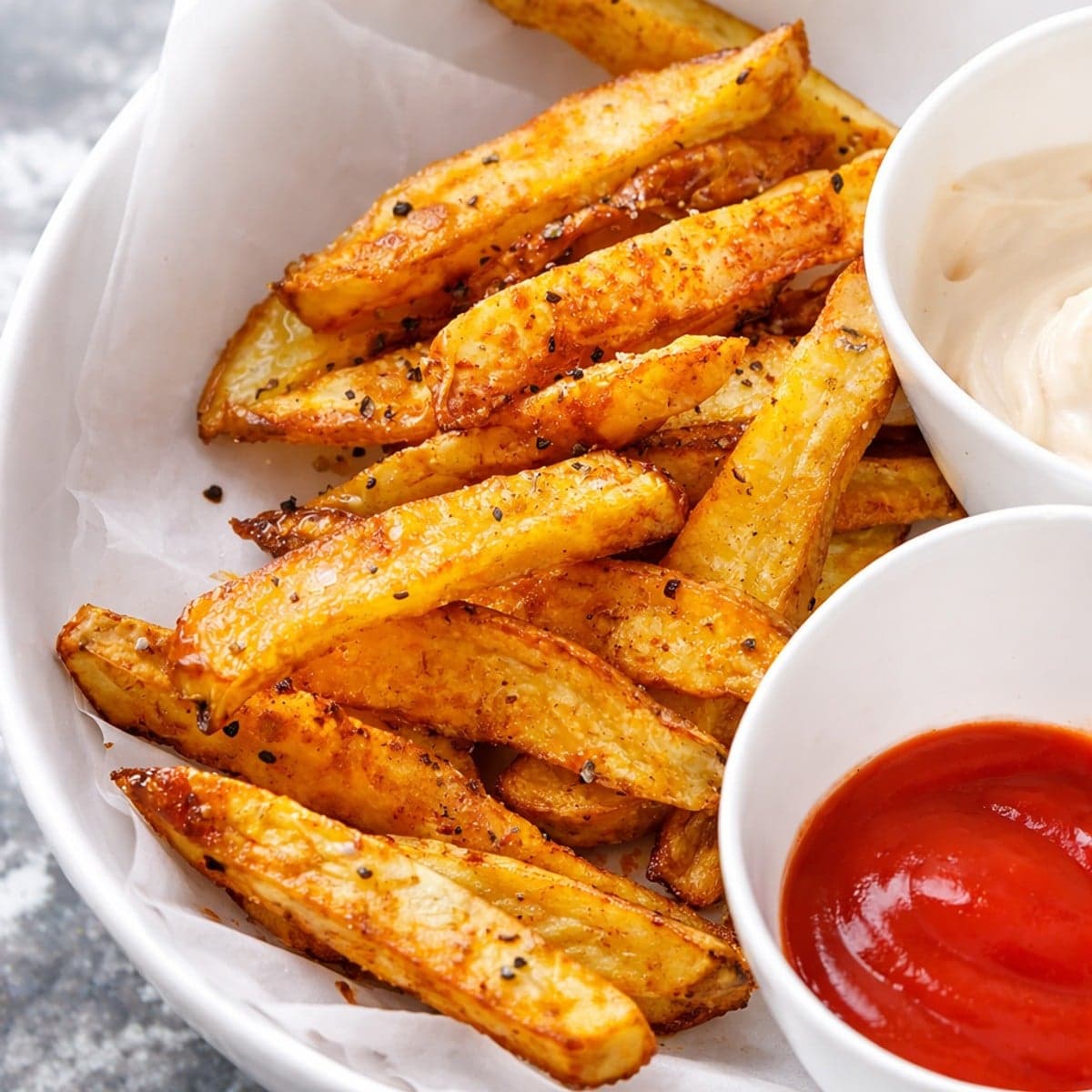 Comment préparer des frites au four?