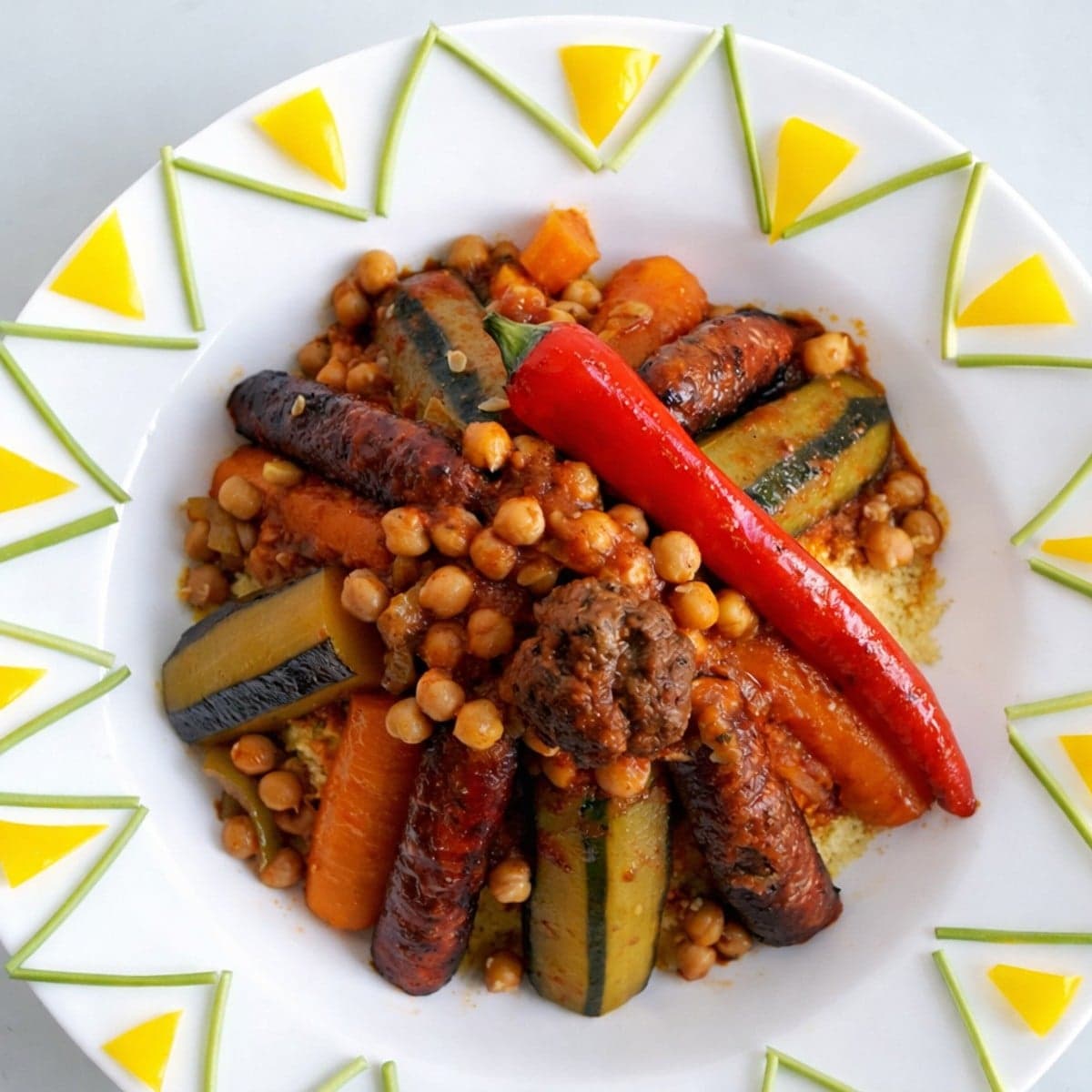 Délicieux couscous marocain