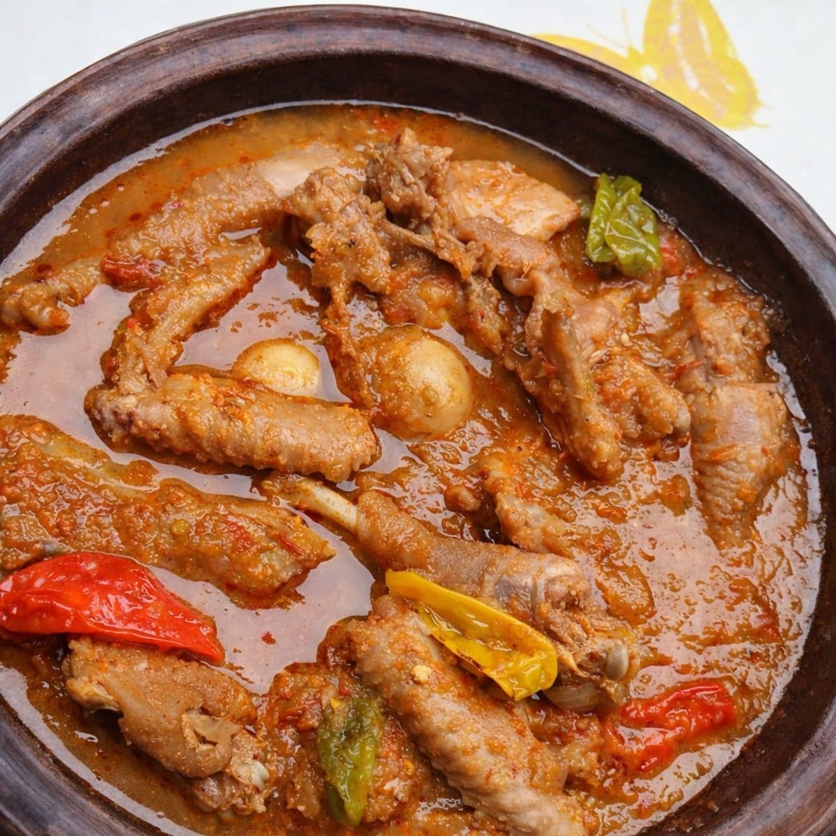 Kedjenou de poulet pondeuse