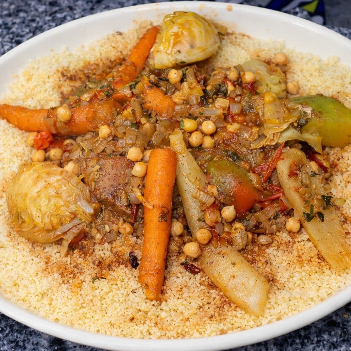 Du couscous marocain