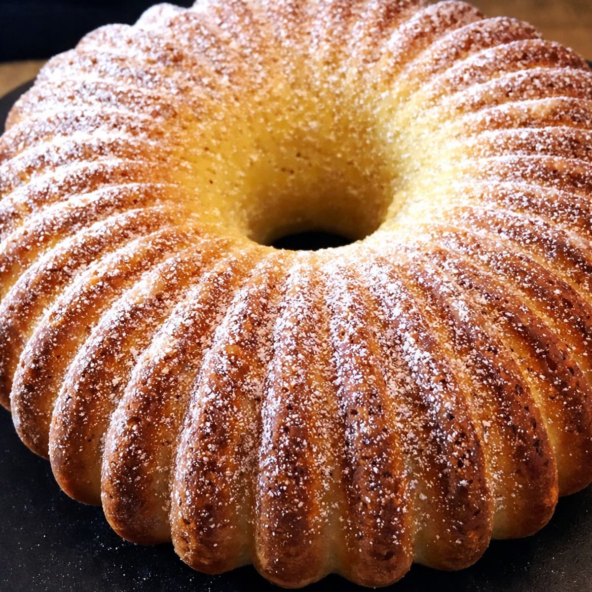 Gâteau au yaourt dans moule