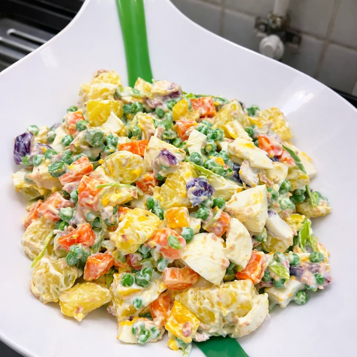 Macédoine de légumes au thon
