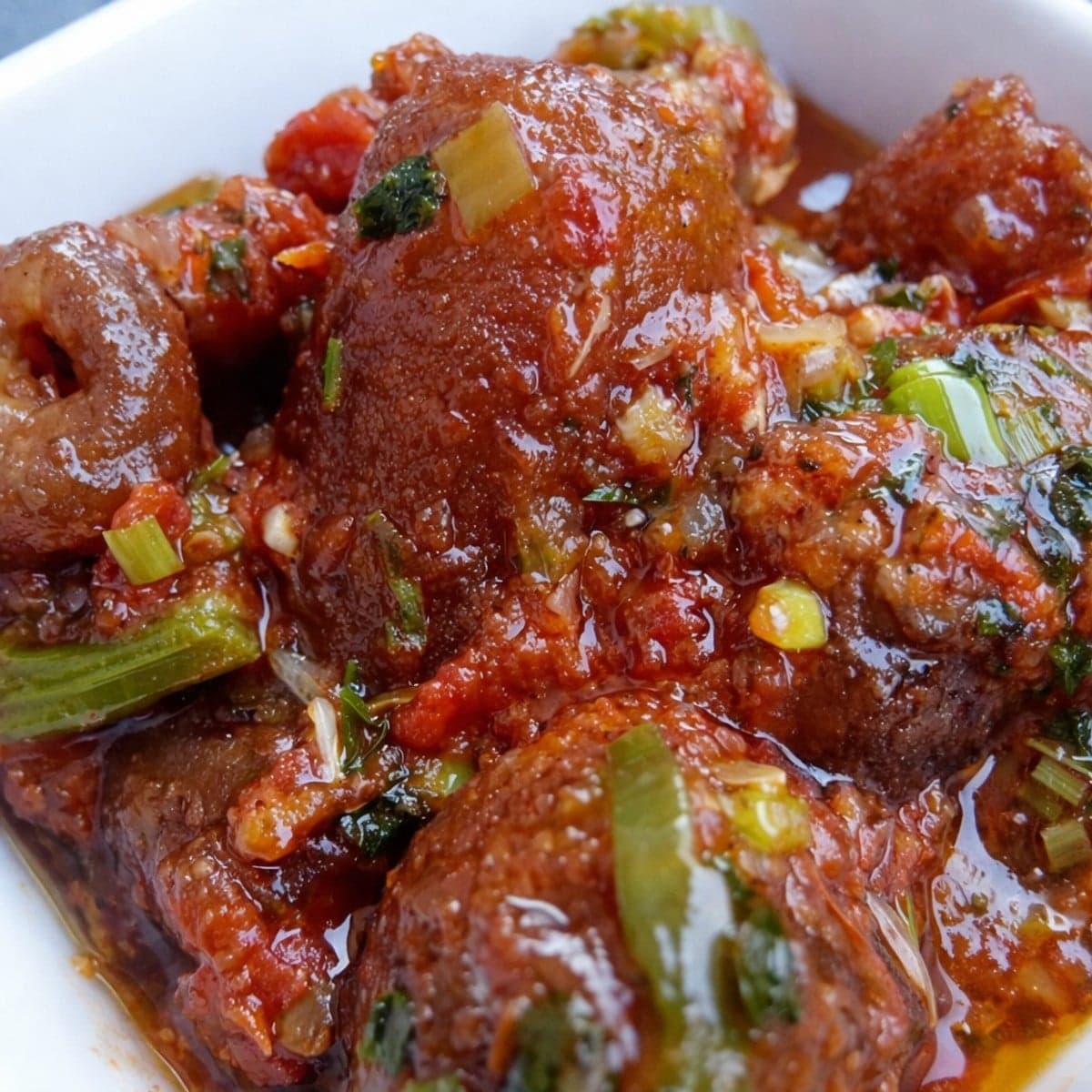 Peau de bœuf sautée