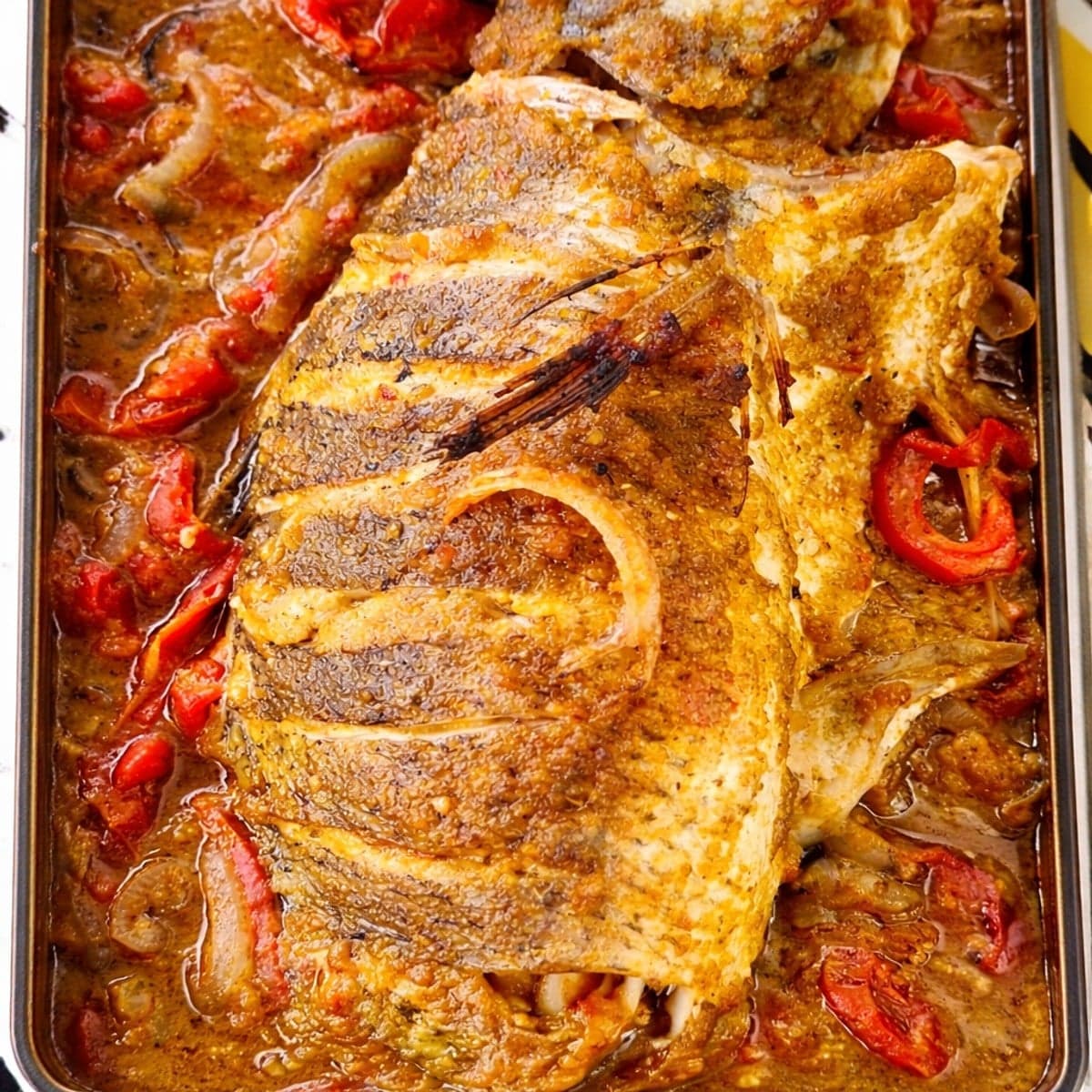 Poisson aux epices et paprika au four by lolo
