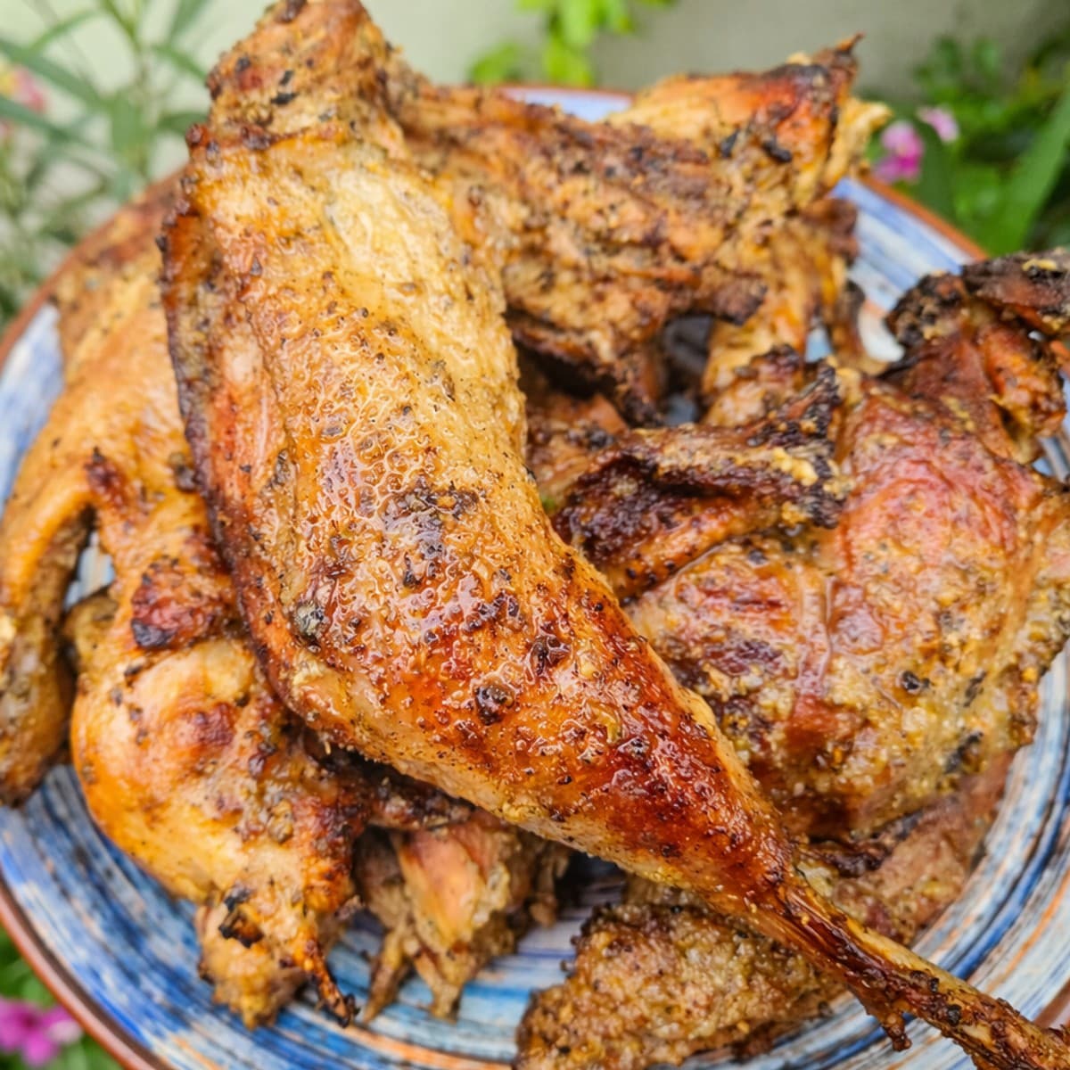 Pondeuse grillée
