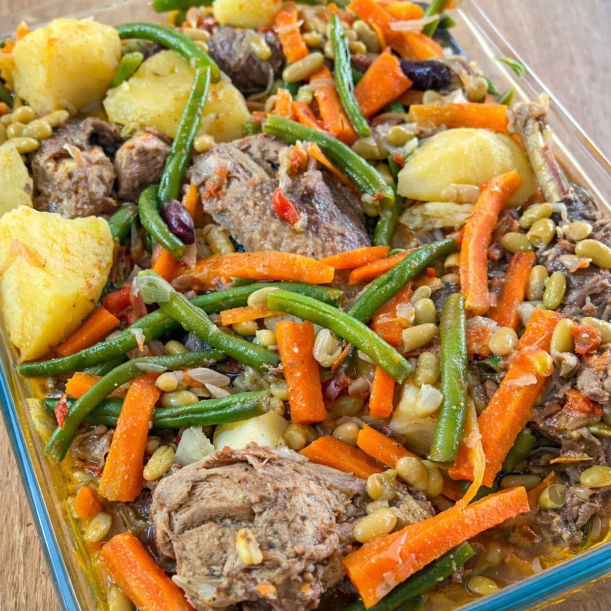 ragout de pintade aux legumes