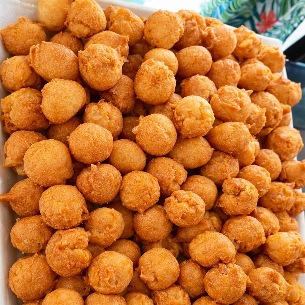 Recette de beignets soufflés.
