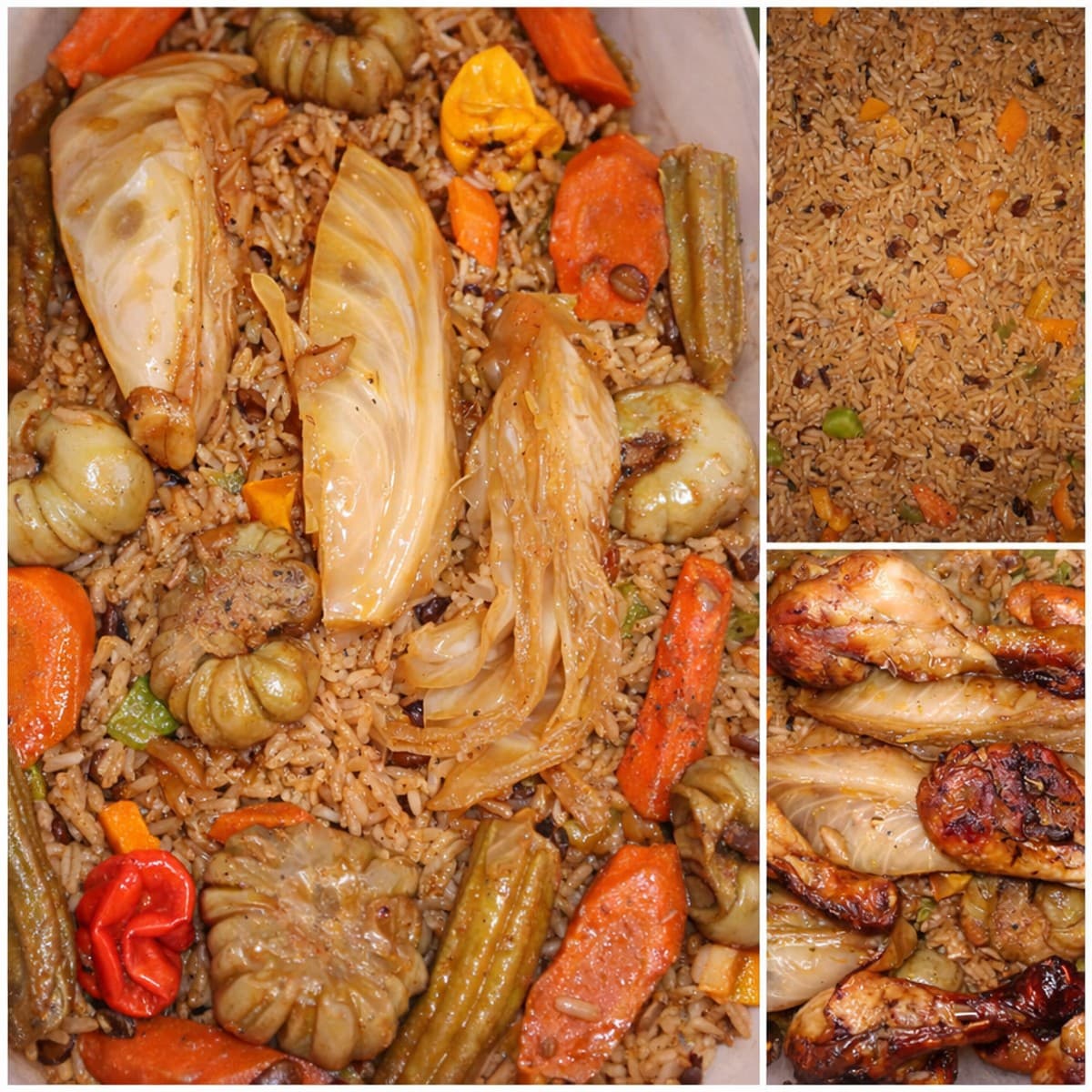 Riz gras au soumbala.