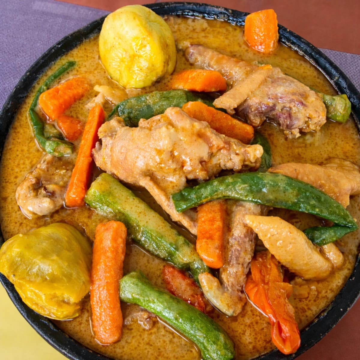 Sauce d’arachide aux légumes by lolo