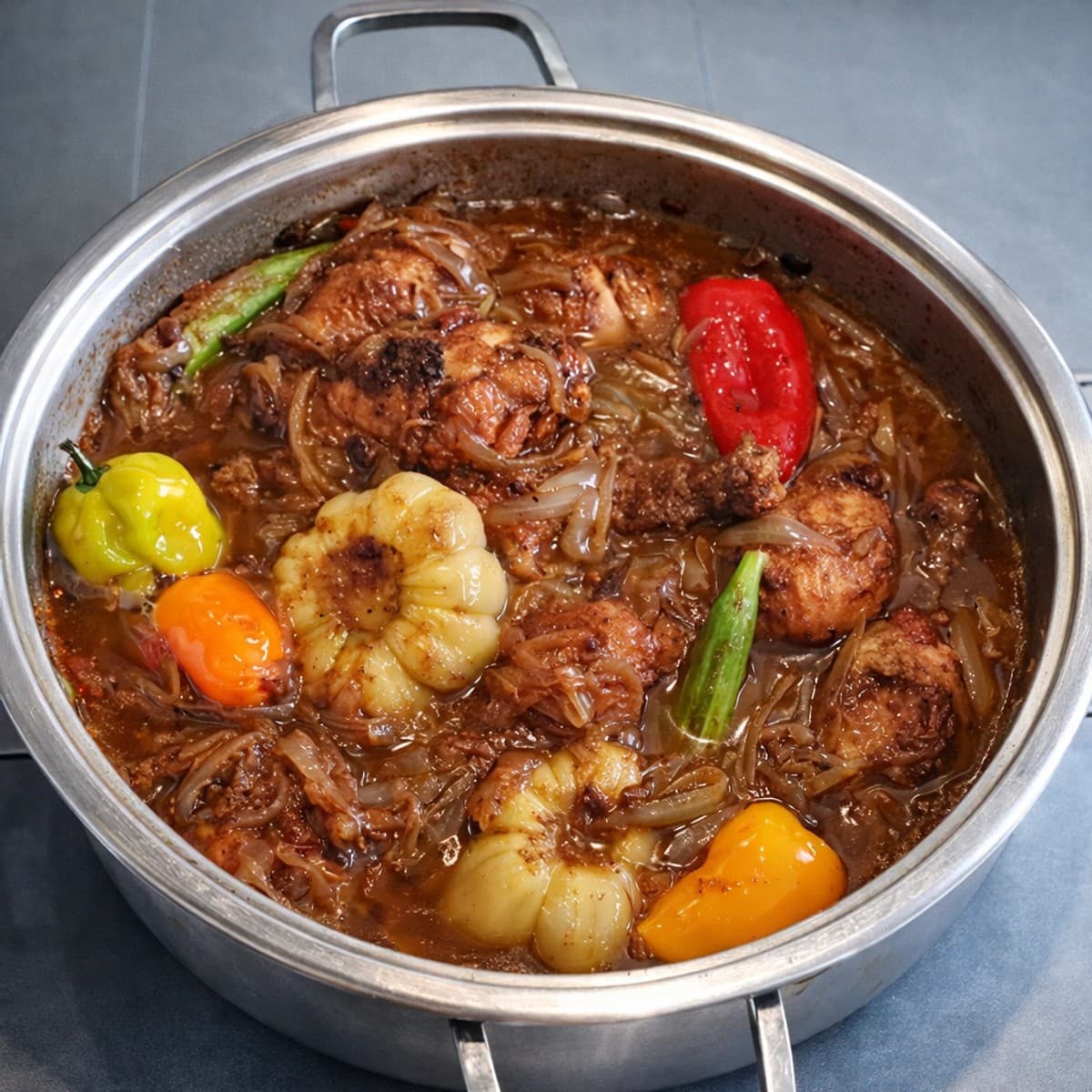 Soumbara lafidi aux pilons de poulet