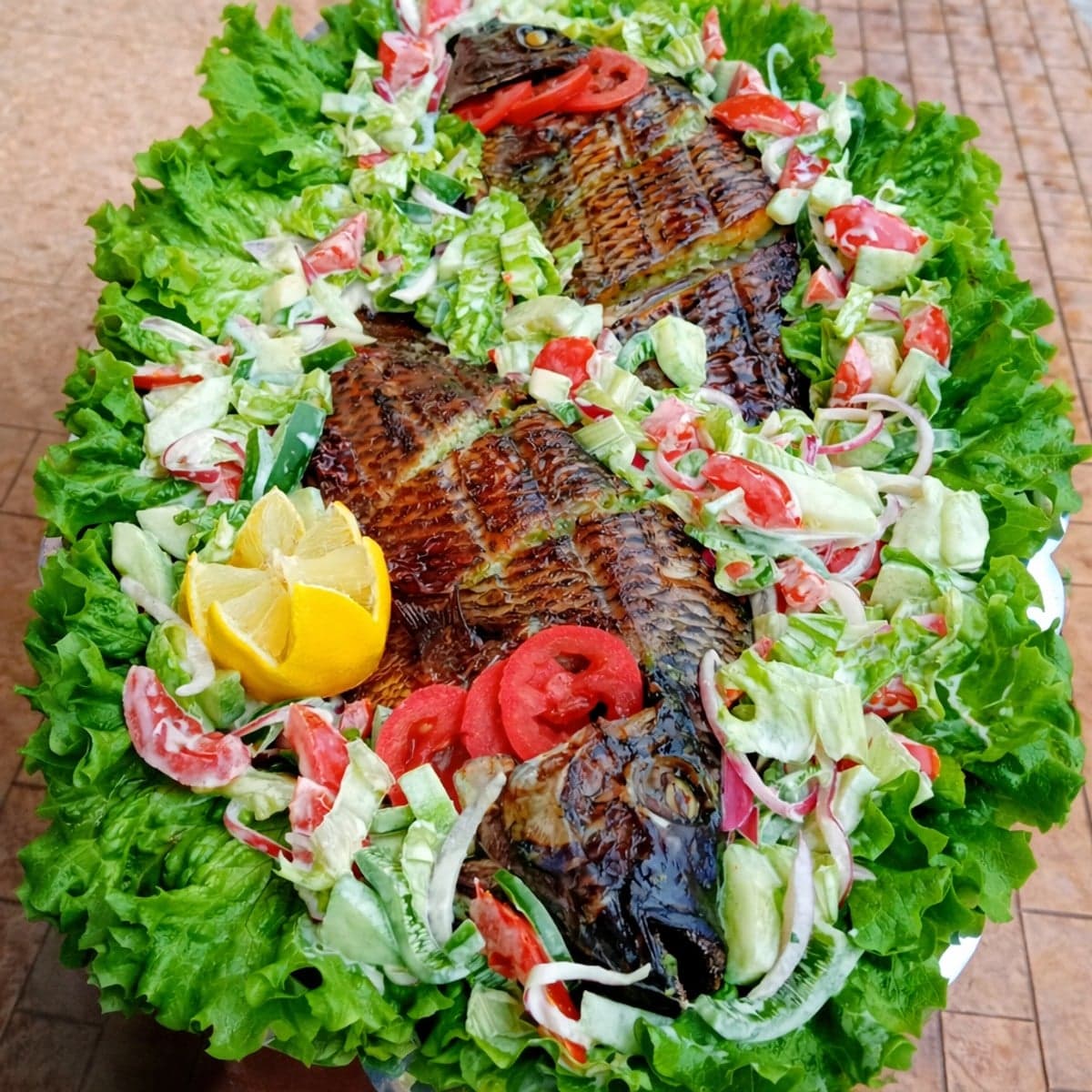 Tilapia braisé