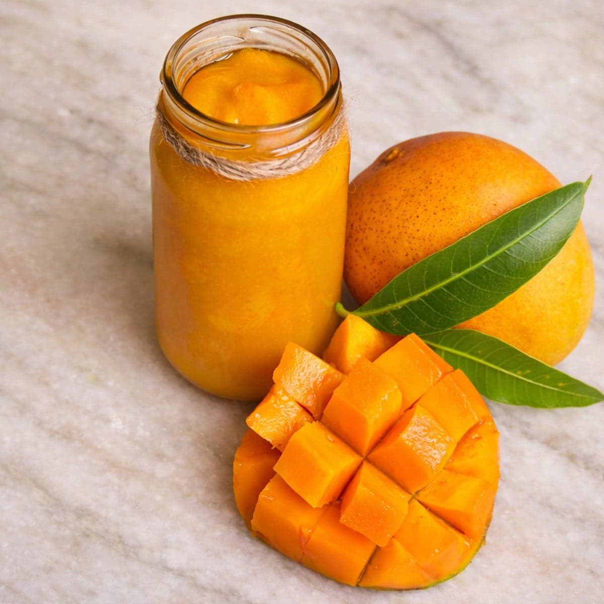 Confiture de mangue maison