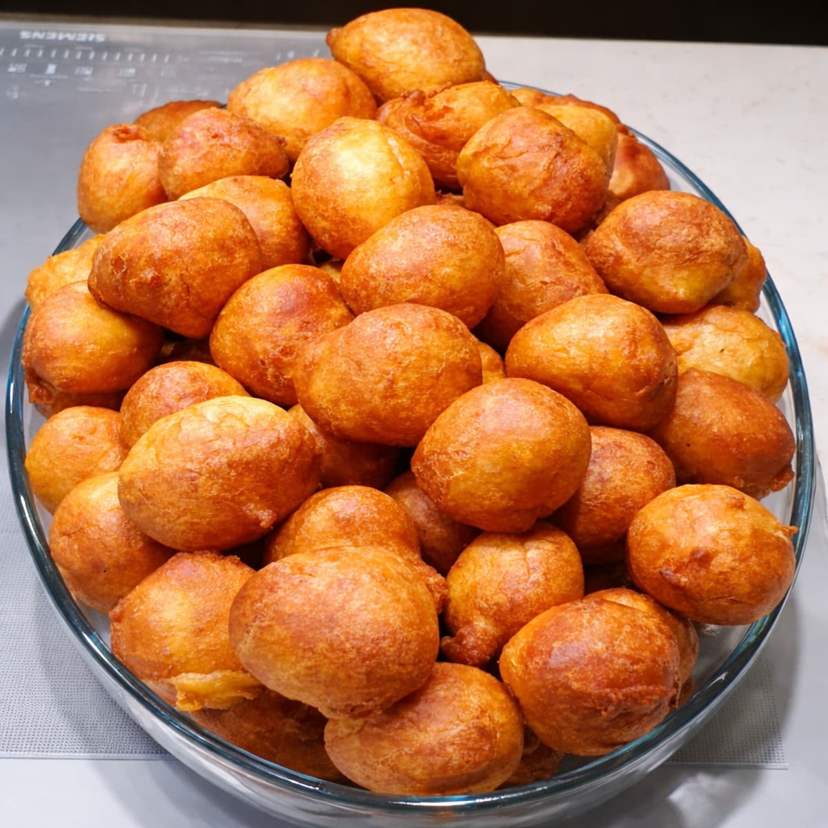 Des beignets justes magnifiques 👌