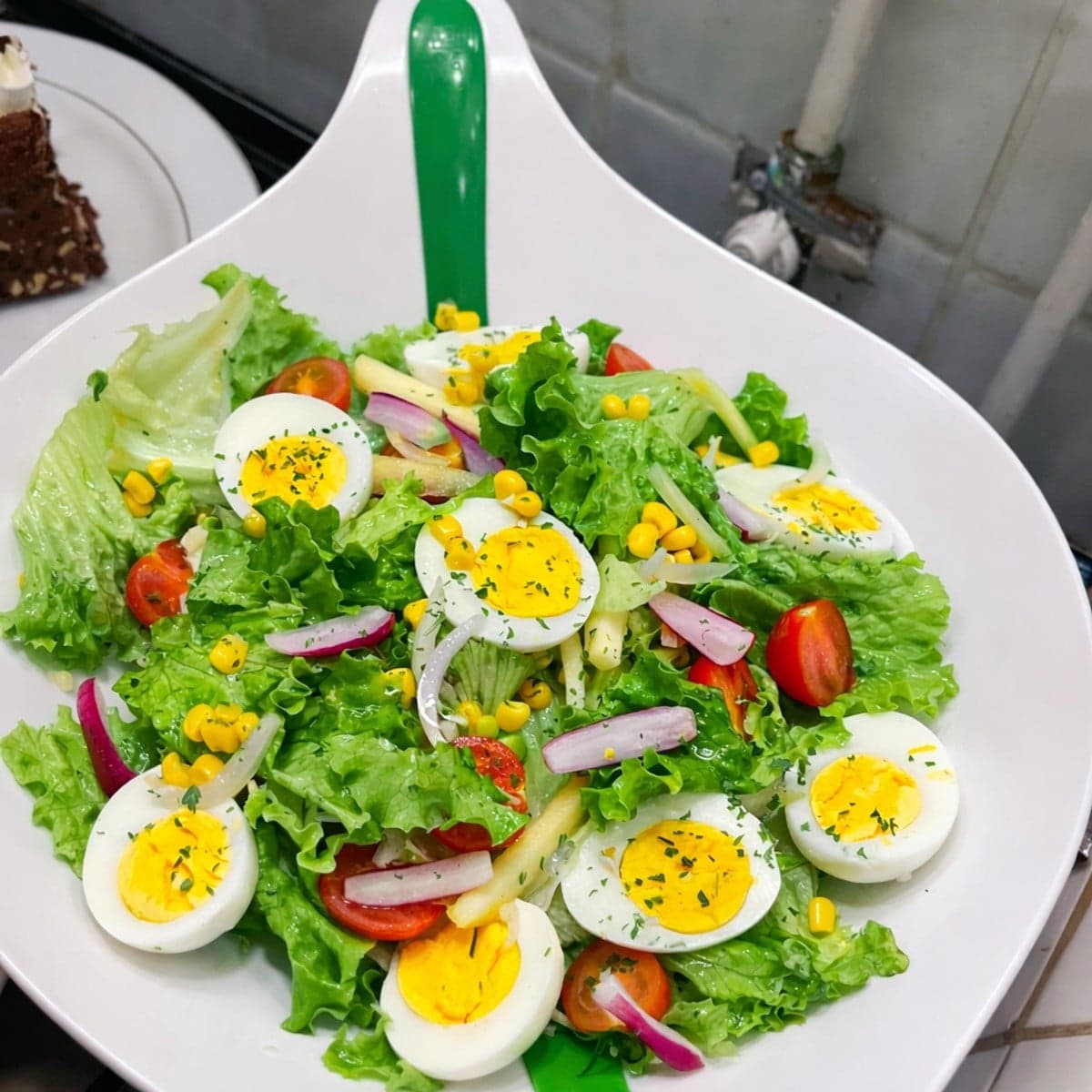 La salade à la mangue