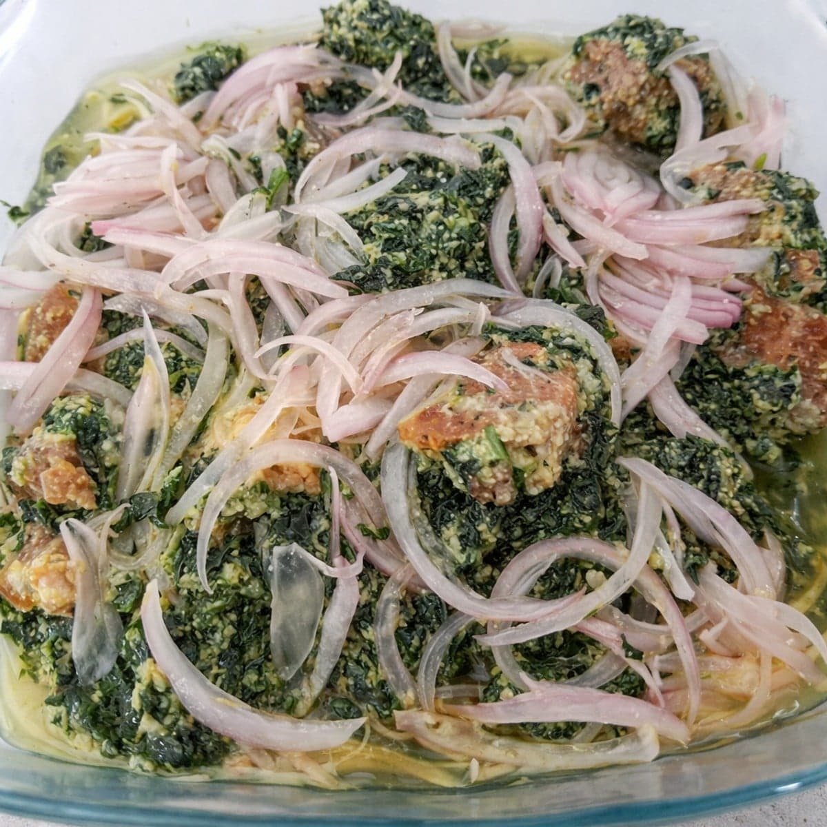 Ndolé viande façon façon