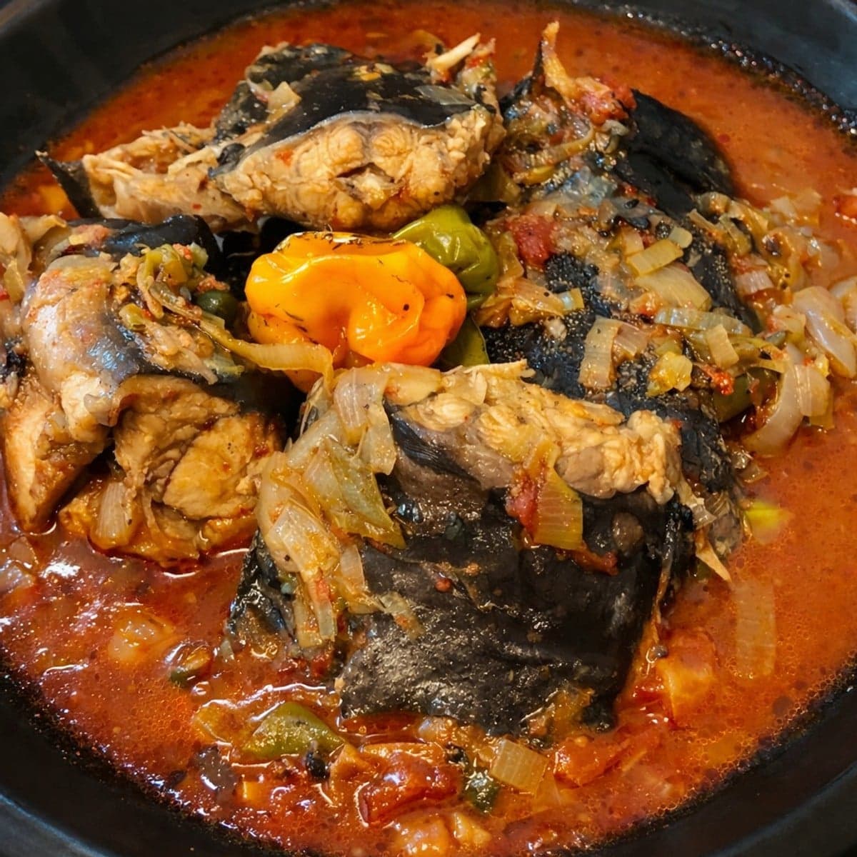 Pépé soupe de poisson : recette africaine
