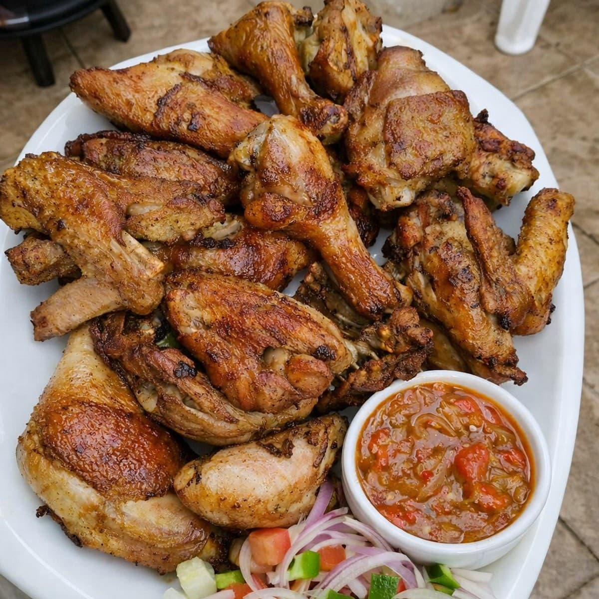 Poulet frit croustillant : recette facile