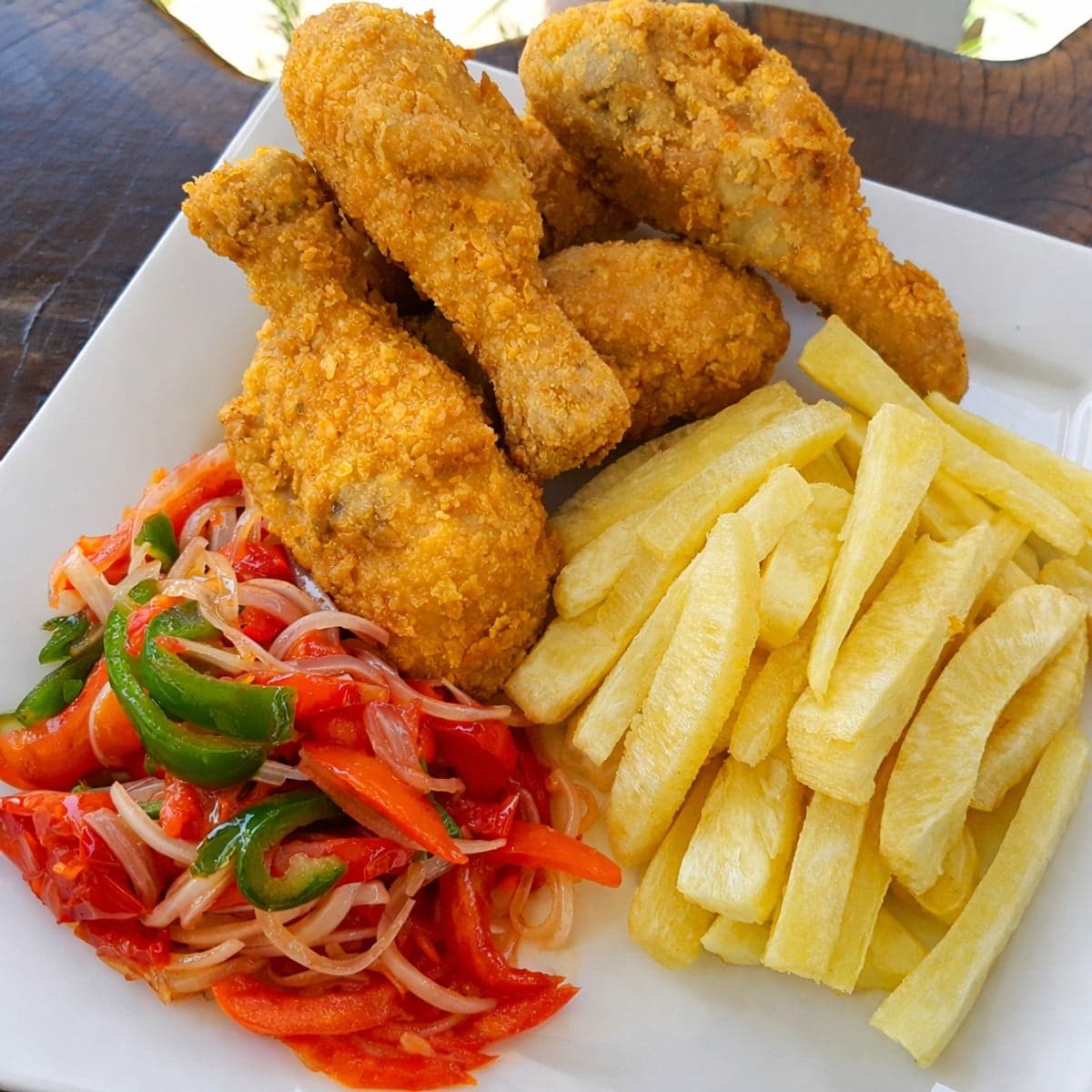 Poulet pané