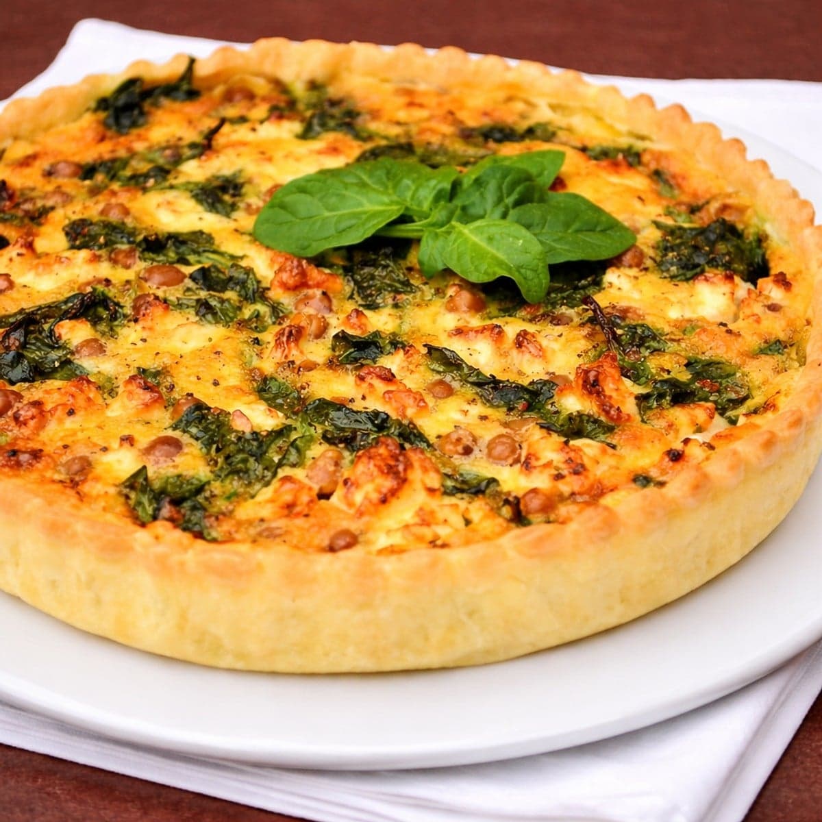 Quiche aux épinards