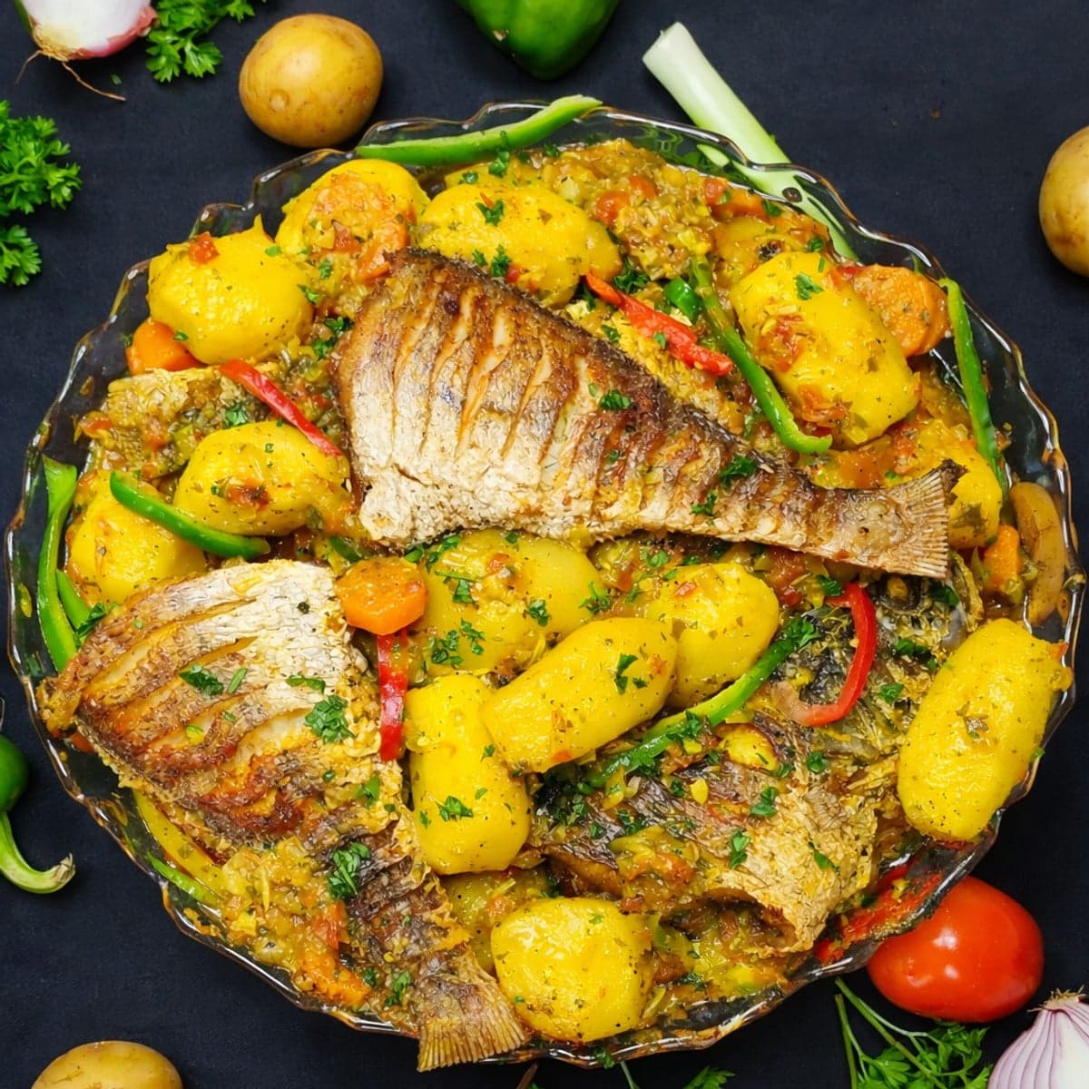 Ragoût de pommes de terre au poisson
