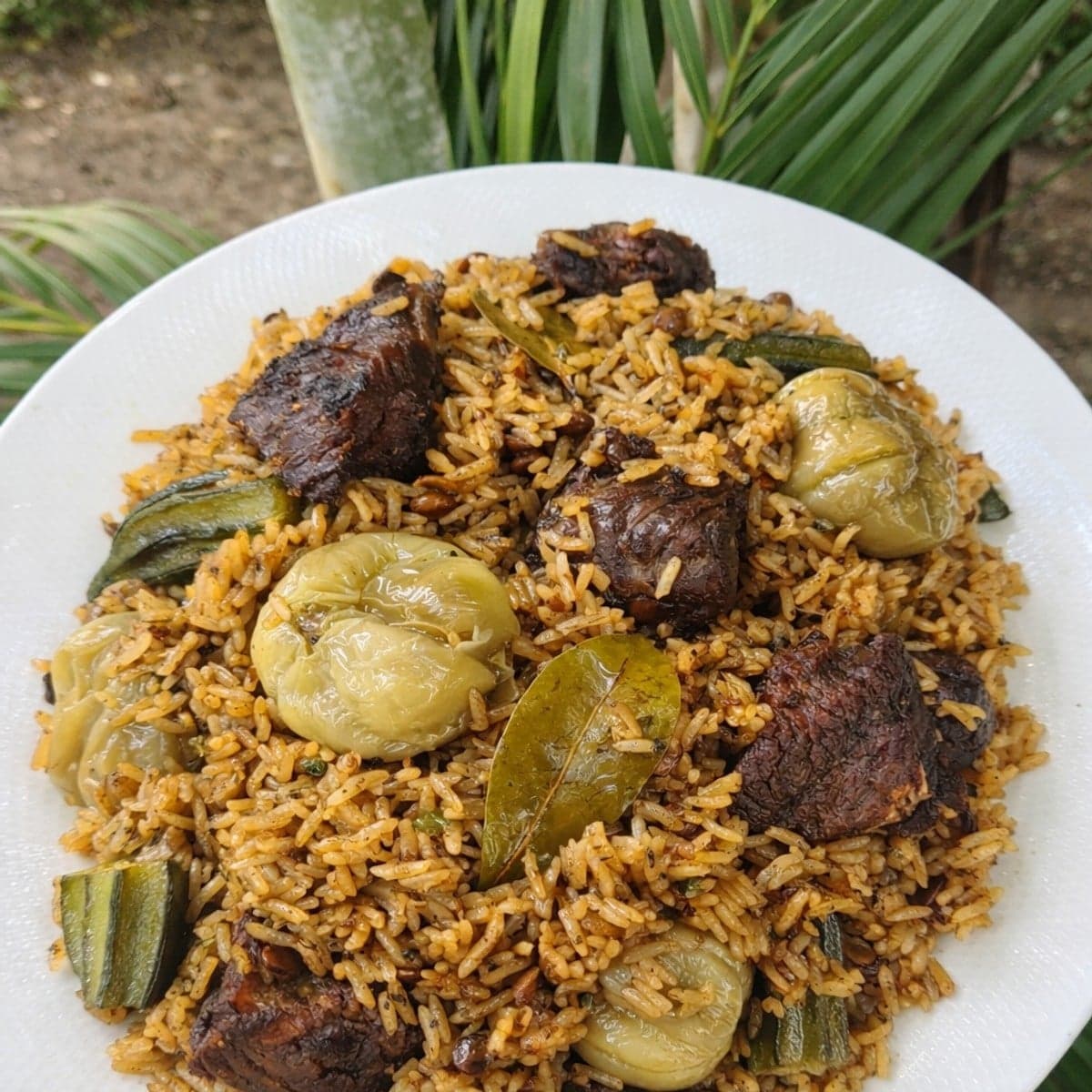 Riz soumara à la viande de bœuf
