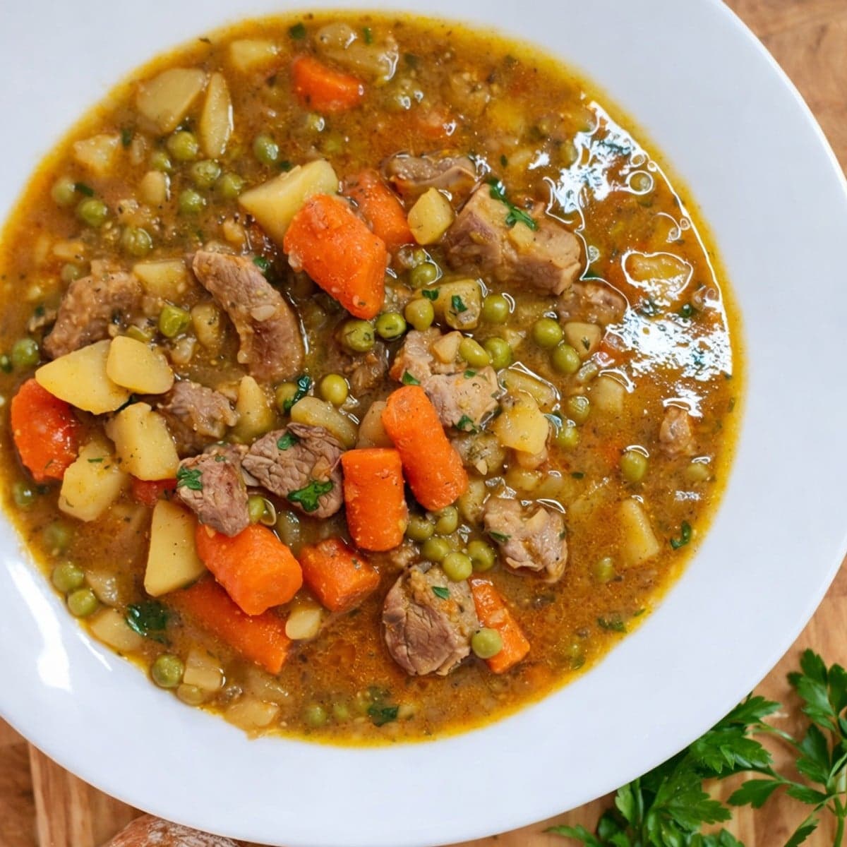 Soupe de petits pois au mouton : un délice réconfortant et savoureux