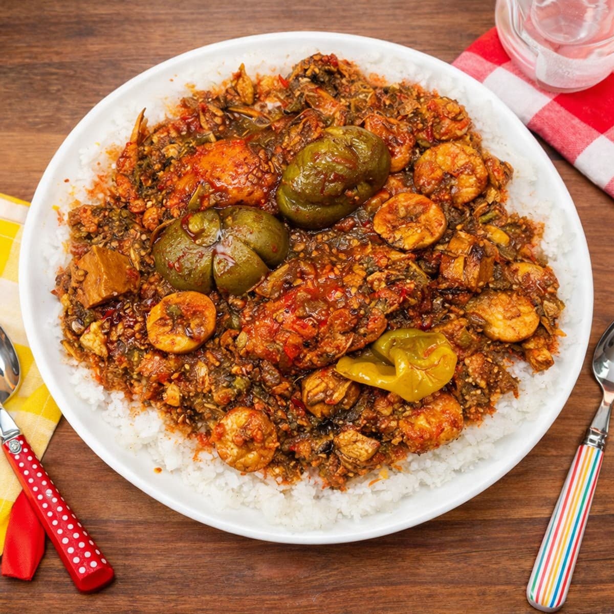 Soupou kandja au gombo et fruits de mer : recette sénégalaise