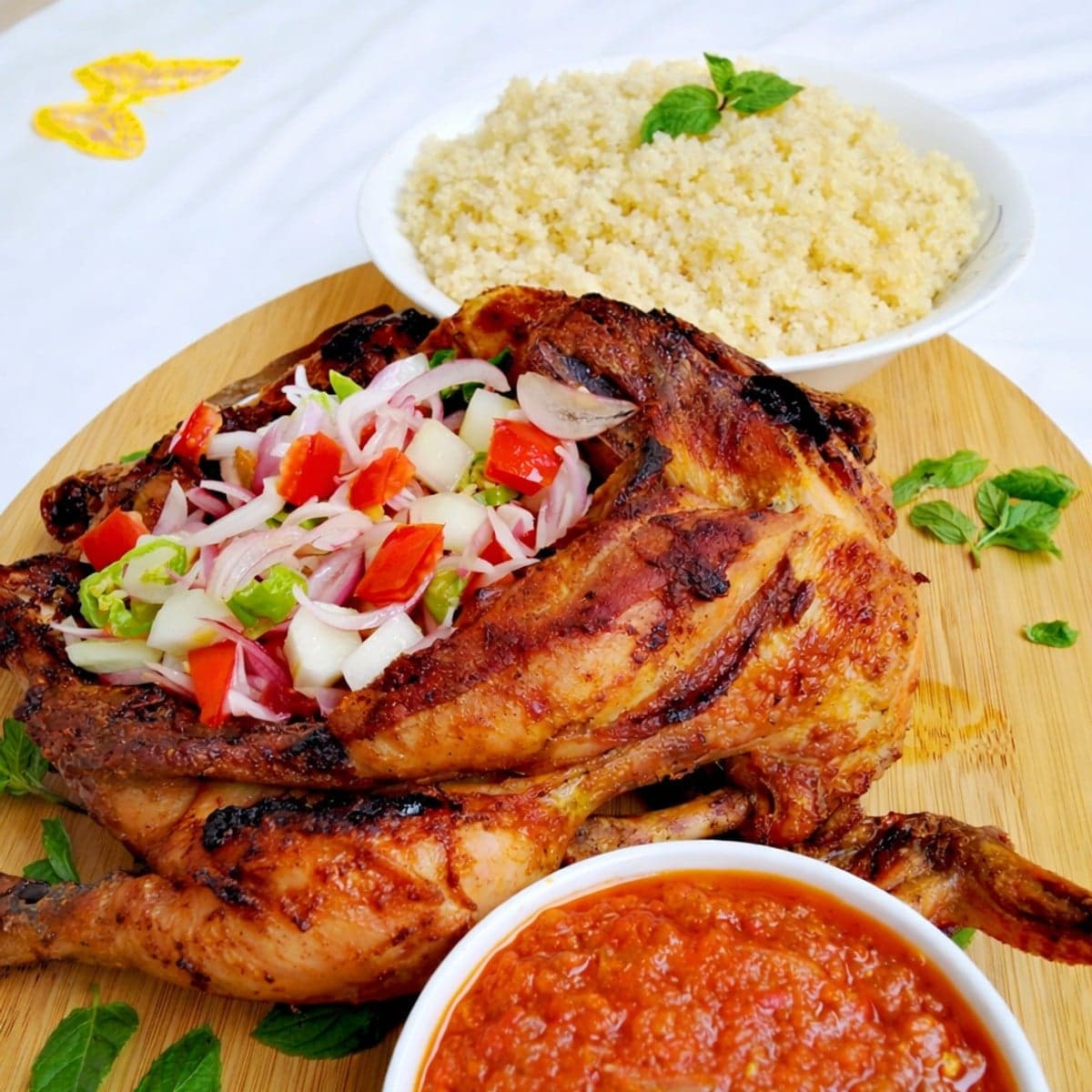 Du poulet au four