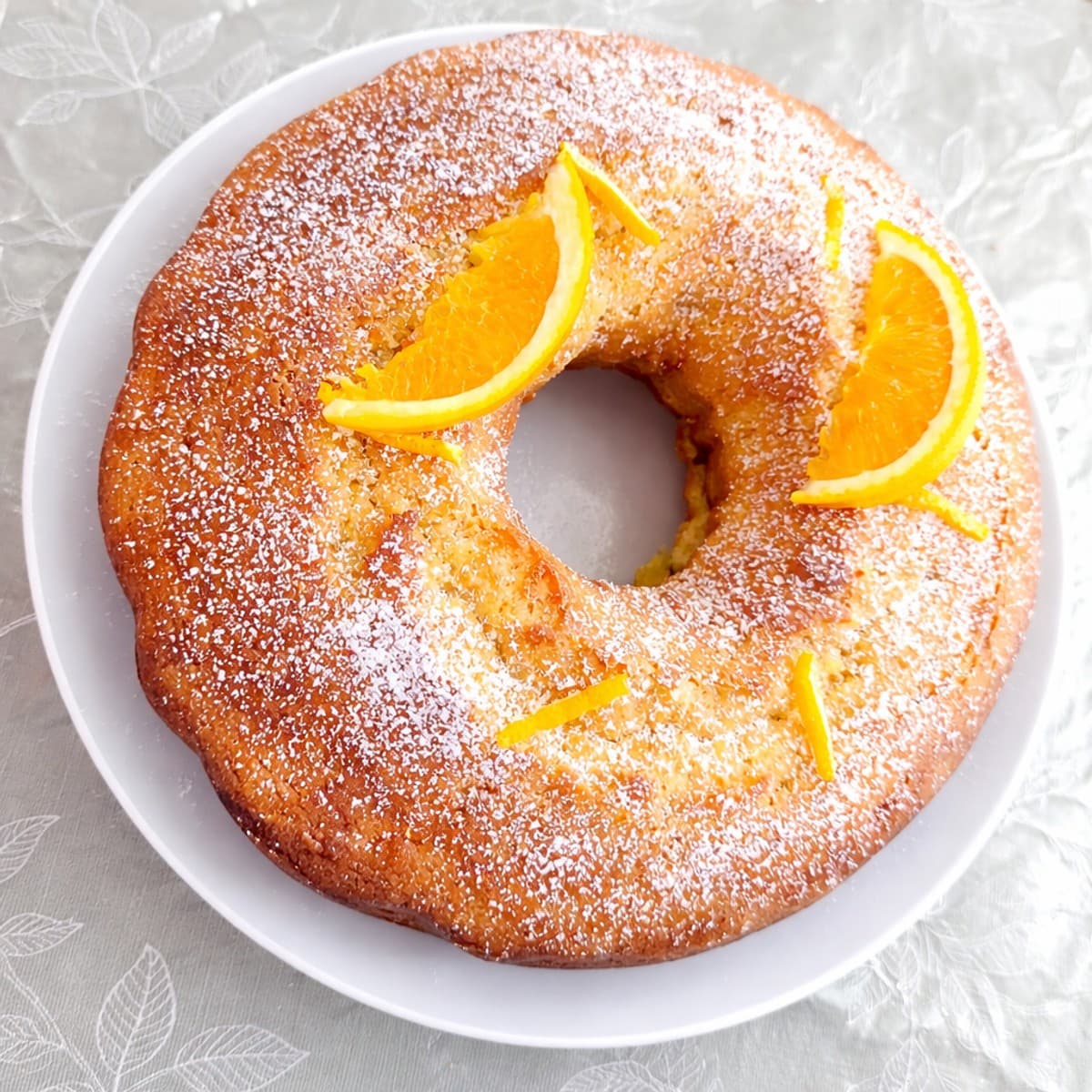 gâteau moelleux à l’orange