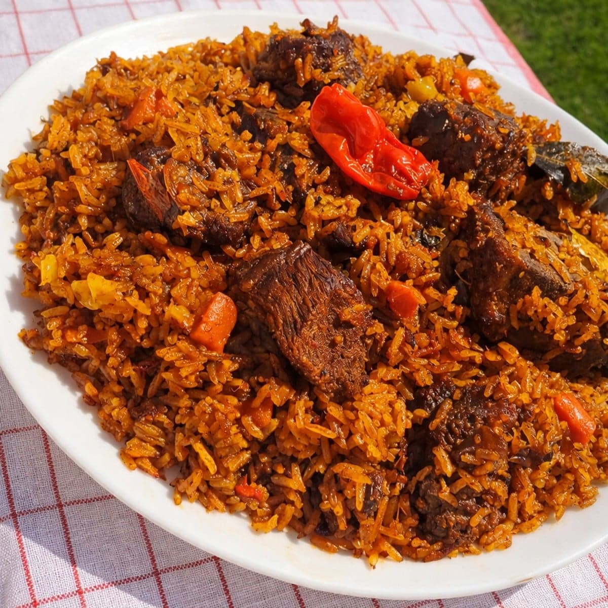 Riz gras au bœuf : recette africaine traditionnelle