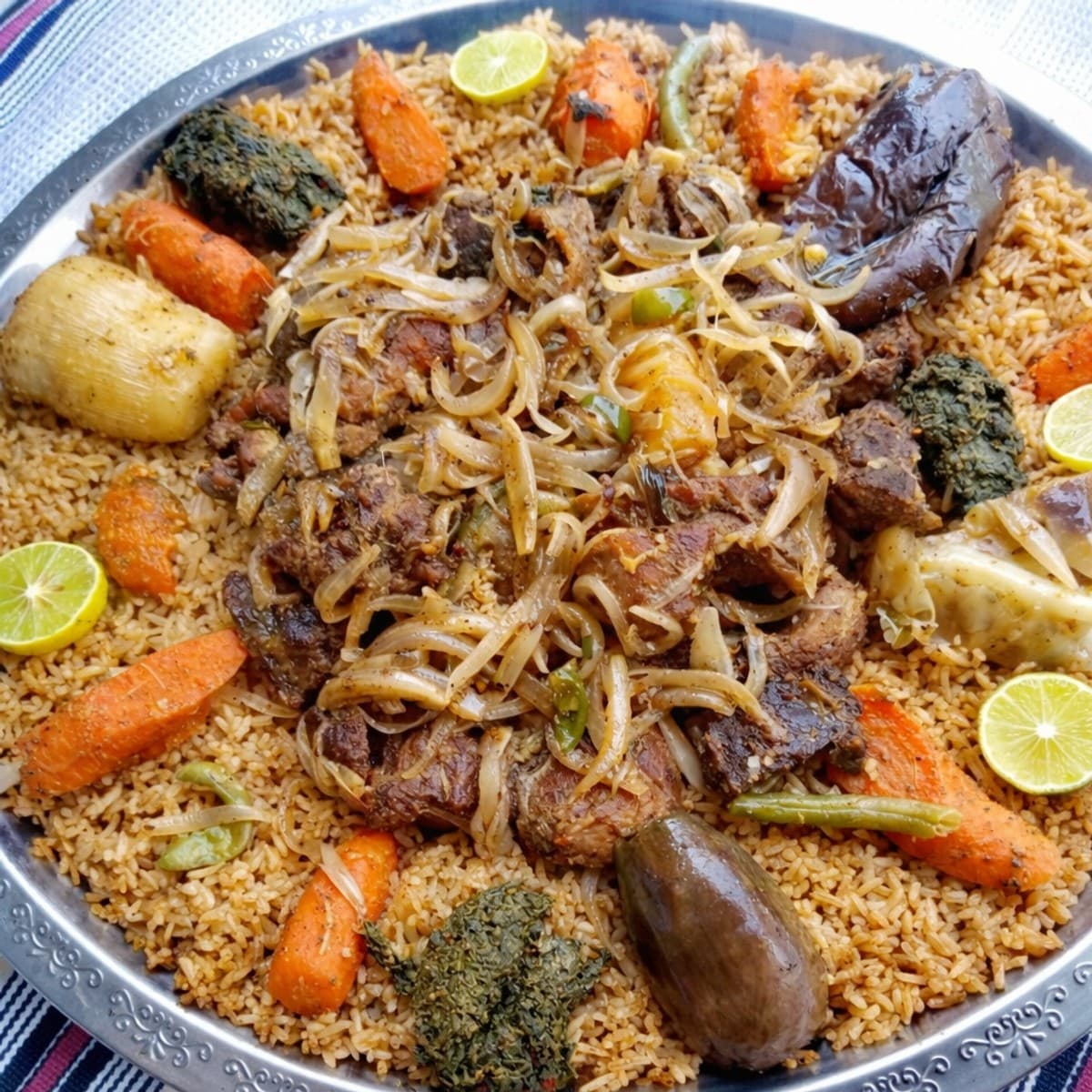 Tchep au mouton : riz gras sénégalais traditionnel
